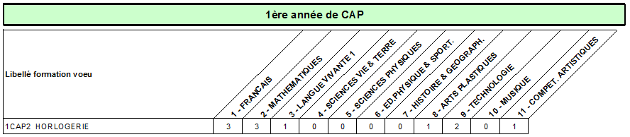 CAP horlogerie